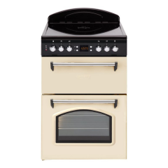 Leisure CLB60ECC 60Cm Double Oven Electric Range Style Cooker - Cream