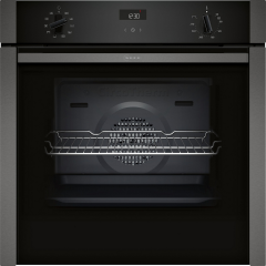 Neff B3ACE4AG3B 59.4Cm Built In Electric Single Oven - Graphite Grey