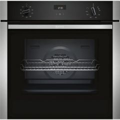 Neff EX-B1ACE4HN0B Ex-Display Neff B1ace4hn0b Electric Circotherm Single Oven Oven - Black/Steel