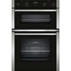 Ex-Display - Neff EXU1ACE2HN0B Neff U1ACE2HN0B Electric CircoTherm Double Oven Oven - BLACK/STEEL