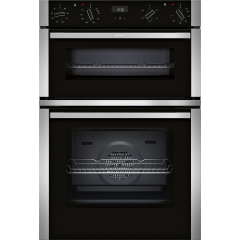 Neff U1ACE2AN3B 59.4Cm Built In Electric Double Oven - Stainless Steel