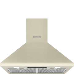 Smeg KSED65PE Retro Style 60Cm Chimney Hood - Cream
