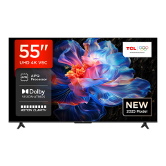 TCL 55V6C-UK 55" 4K Direct Led Hdr Google TV